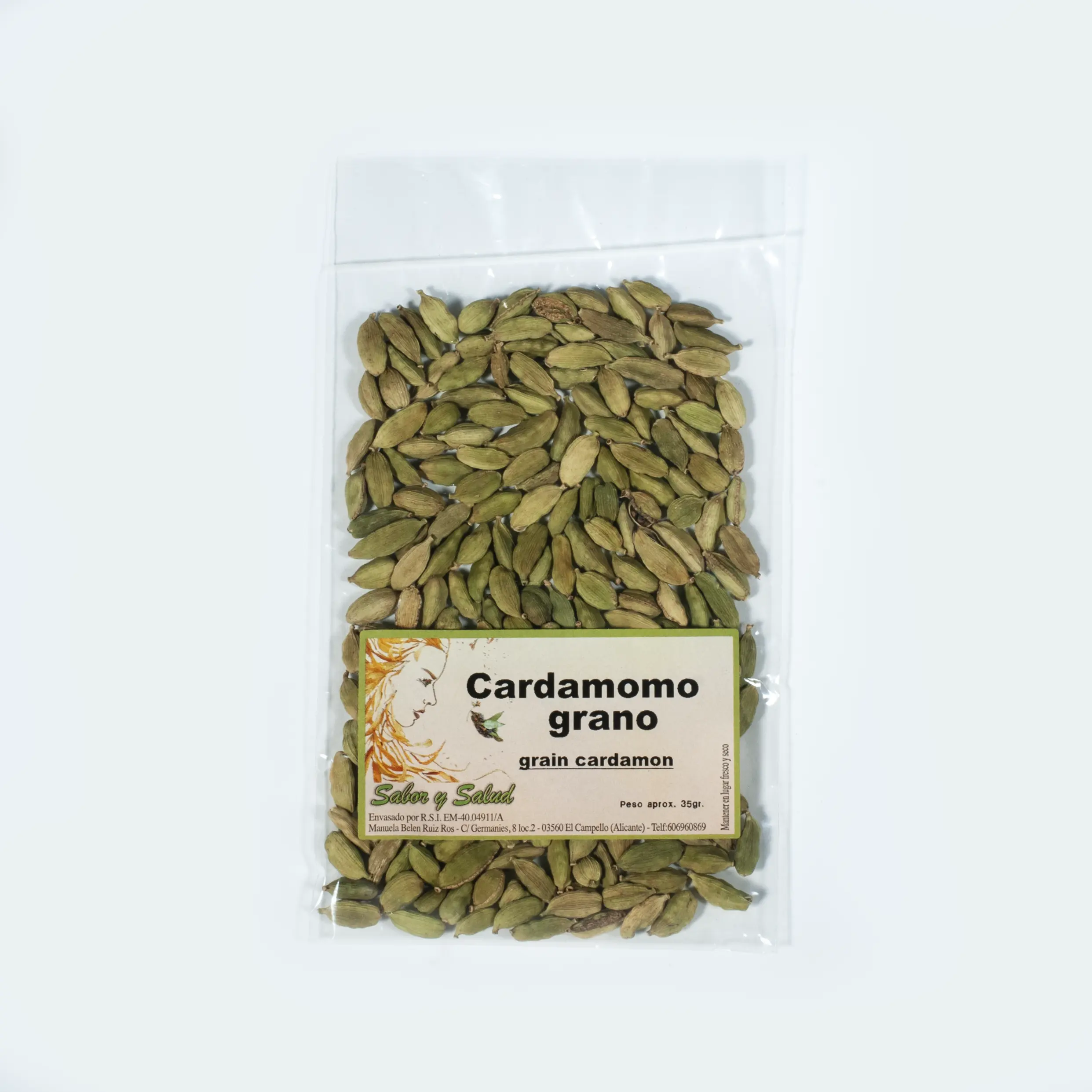 Cardamomo grano
