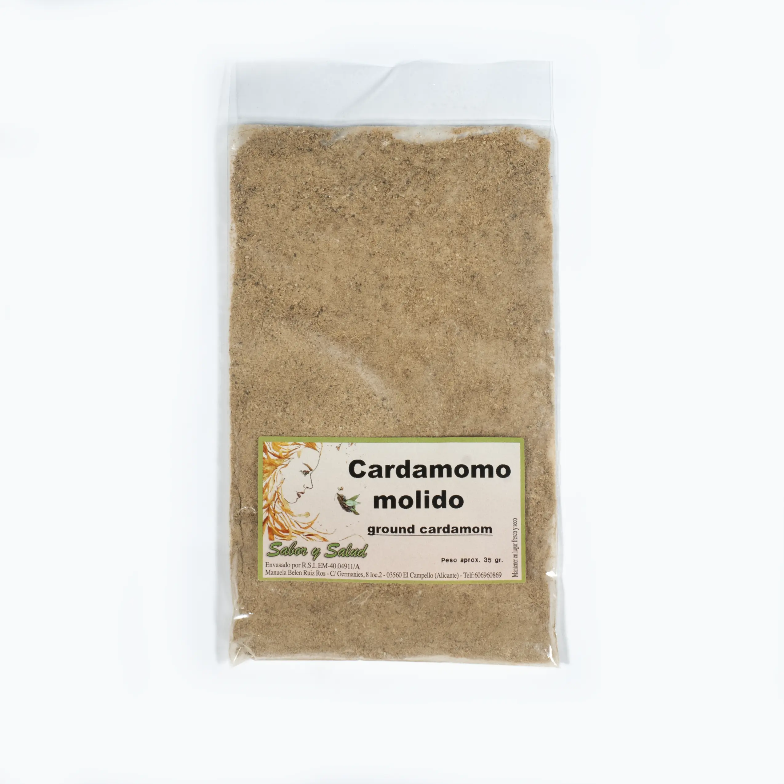 Cardamomo molido
