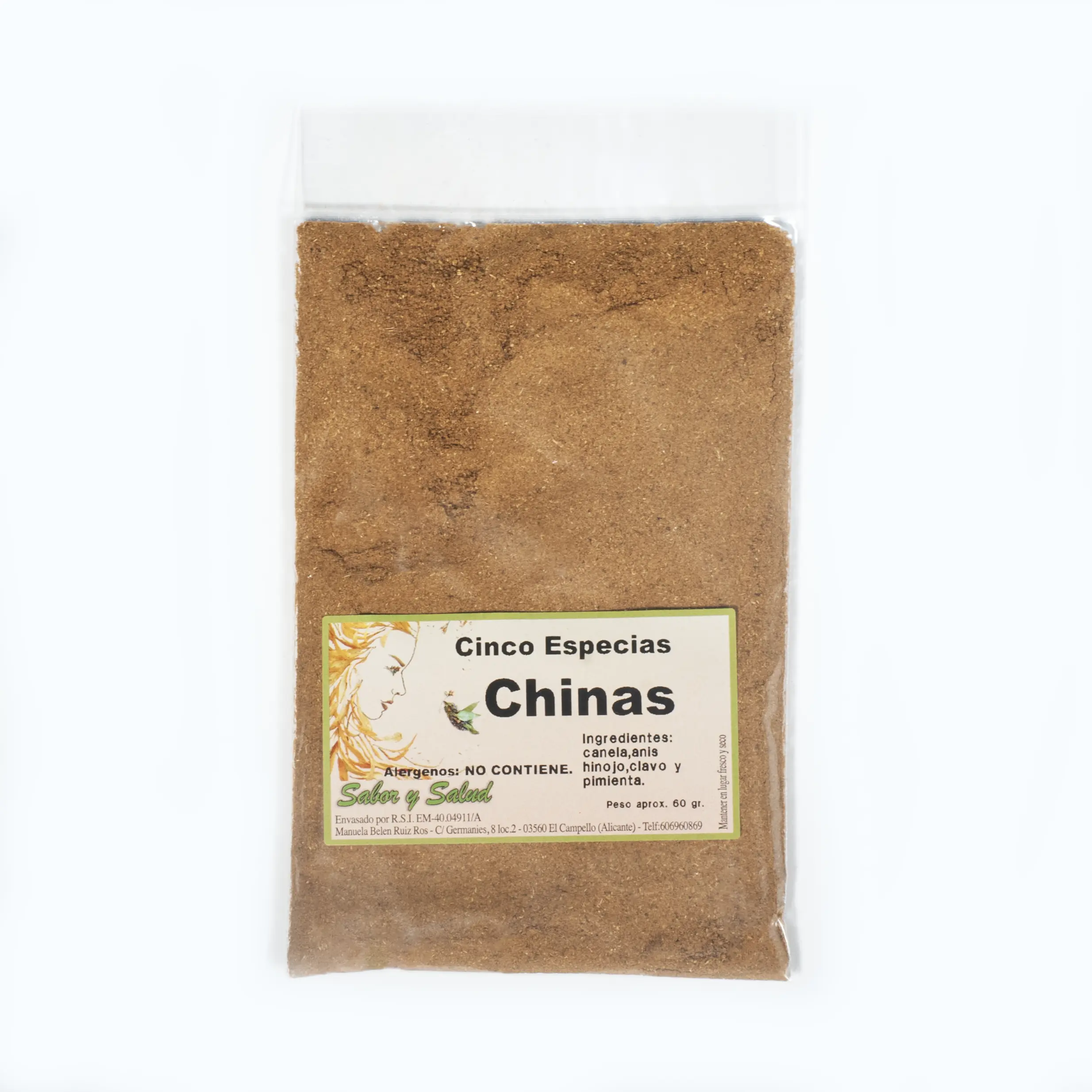 Cinco especias chinas
