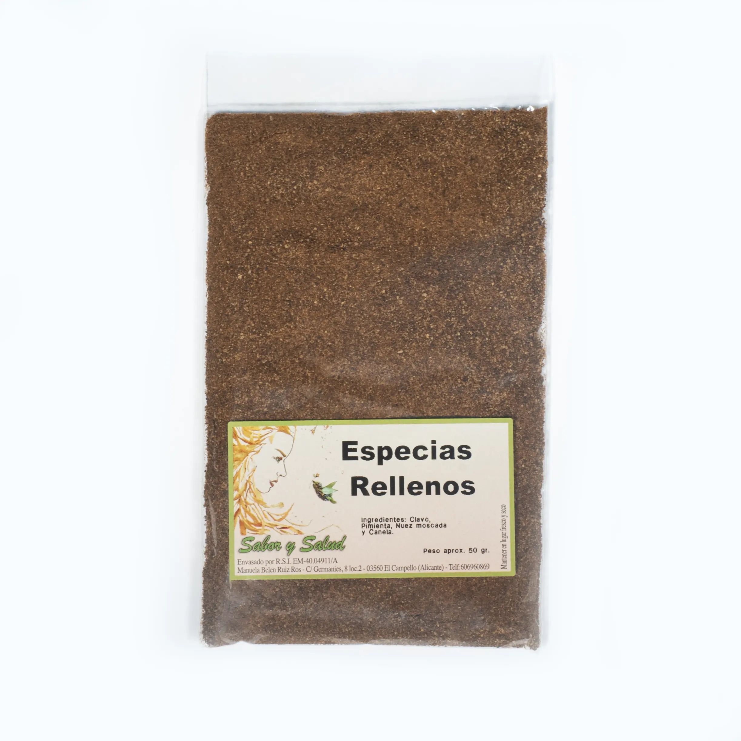 Especias relleno