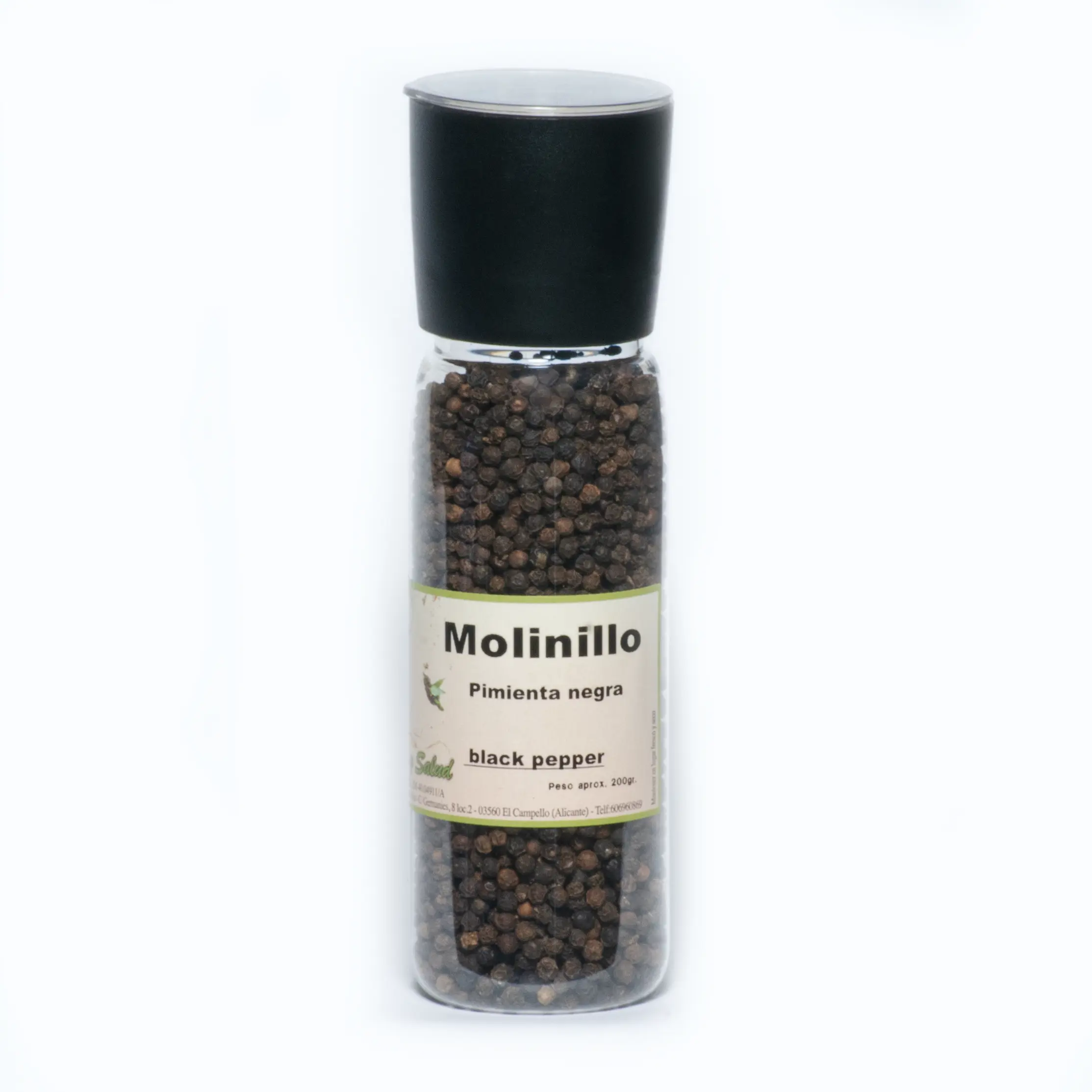 Molinillo Pimienta Negra