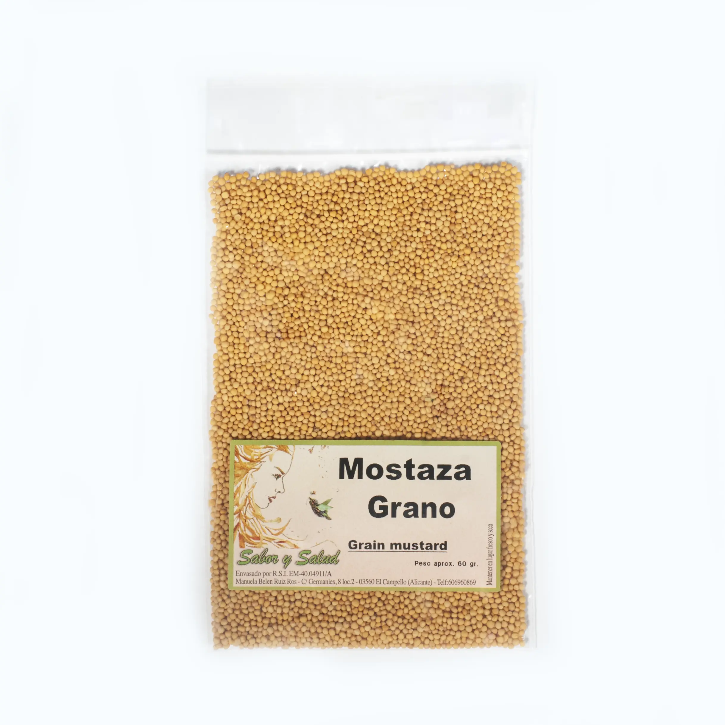 Mostaza grano