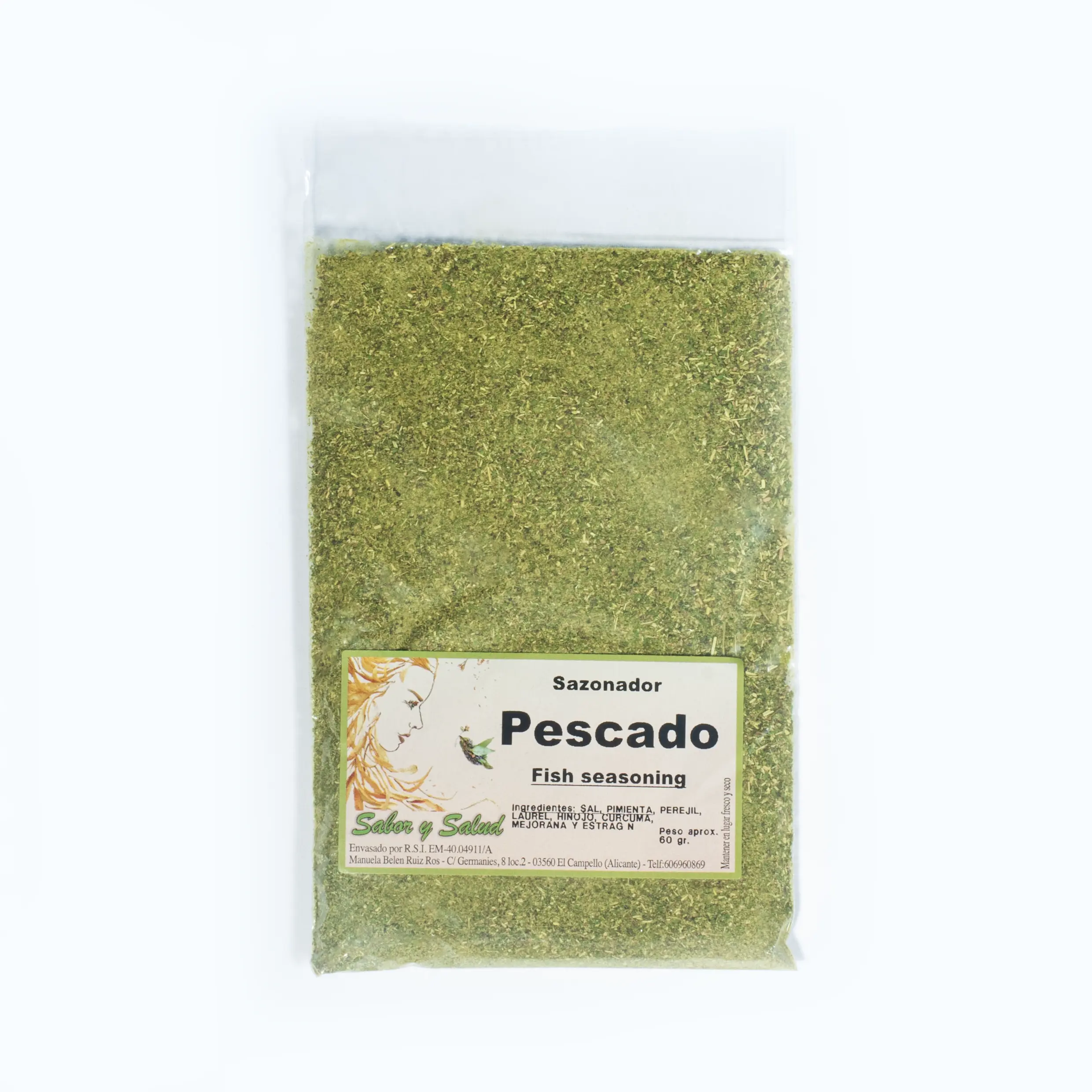 Sazonador pescado
